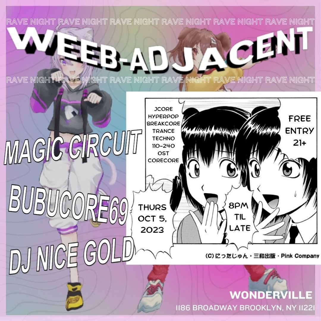 WEEB-ADJACENT RAVE NIGHT — WONDERVILLE